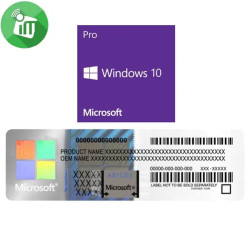 Microsoft Windows 10 Pro License Key Sticker Microsoft Windows 10 Pro License Key Sticker