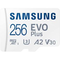 Samsung Evo plus 256GB microSD SDXC U3 class 10 A2 memory card 130MB/S Adapter 2021 MB-MC256KA APC