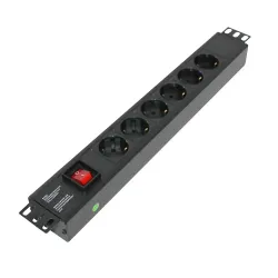 Prorack PDU 6 outlet - PR-PDU-6 Prorack PDU 6 outlet - PR-PDU-6