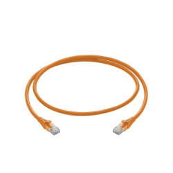 Prolink UNSHIELDED CAT6 PATCH CORD W/ T568B WIRING, 0.5M, LSZH  Orange