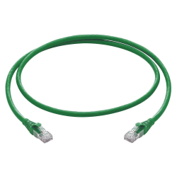 Prolink UNSHIELDED CAT6 PATCH CORD W/ T568B WIRING, 1M, LSZH Green