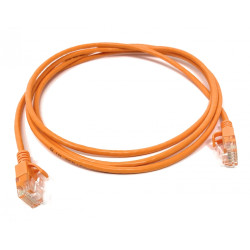 Prolink UNSHIELDED CAT6 PATCH CORD W/ T568B WIRING, 0.25M, LSZH  Orange