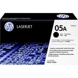 HP 05A Black Original LaserJet Toner Cartridge, CE505A
