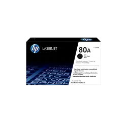 HP 80A Black Original LaserJet Toner Cartridge, CF280A