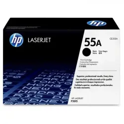 HP 55A Black LaserJet Toner Cartridge (CE255A)